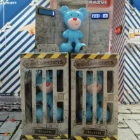 Seletti Blue Bear gioco d'arte edizione limitata Seletti Blue Bear gioco d'arte edizione limitata