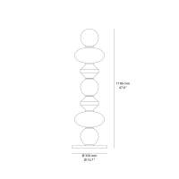 Aromas Mapi floor lamp