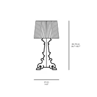 Kartell Bourgie Mat lampada da tavolo