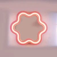 Seletti Supercurve Mirror with lamp