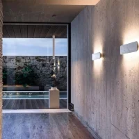 Linea Light Gemini W1 bi-emission wall lamp
