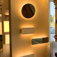 Linea Light Gemini W1 bi-emission wall lamp