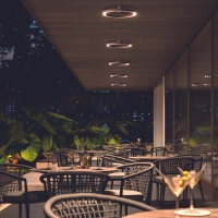 Linea Light Lira lampada da soffitto per esterni