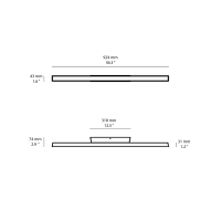 Linea Light Lira SB outdoor ceiling lamp