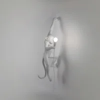 Seletti Monkey lamp Hanging lampada a led da parete