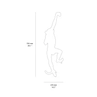 Seletti Monkey lamp Hanging lampada a led da parete