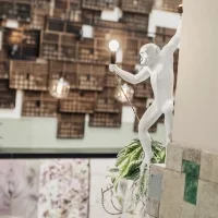 Seletti Monkey lamp Hanging lampada a led da parete
