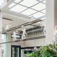 Seletti Monkey lamp Hanging lampada a led da parete