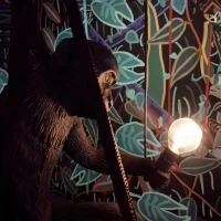 Seletti Monkey lamp Hanging led wall lamp