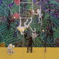 Seletti Monkey lamp Hanging lampada a led da parete