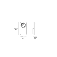 copy of iLed Nail wall lamp ip65