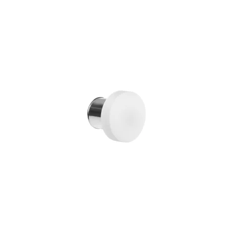 iLed Sand round outdoor wall spotlight