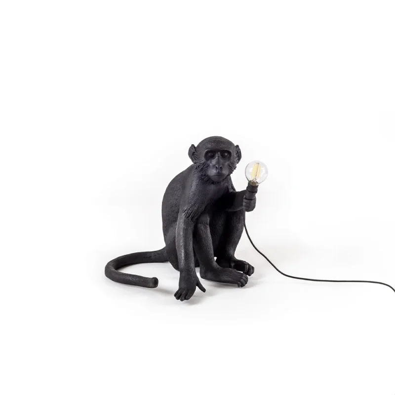 Seletti Monkey lamp Sitting lampada a led da tavolo