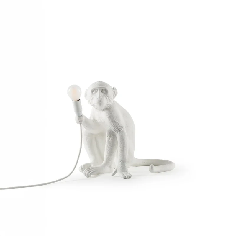 Seletti Monkey lamp Sitting led table lamp Seletti Monkey lamp Sitting led table lamp