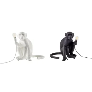 Seletti Monkey lamp Sitting lampada a led da tavolo