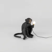 Seletti Monkey lamp Sitting led table lamp