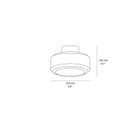 Ideal Lux Topico PL lampada da soffitto