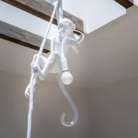 Seletti Monkey led ceiling lamp