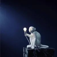 Seletti Monkey lamp Sitting led table lamp