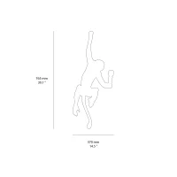 Seletti Monkey lamp Ceiling lampada a led da soffitto