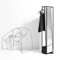 Minotti Cage specchiera appendiabiti