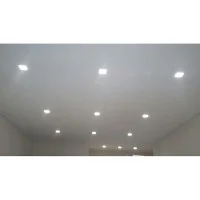 MOLVENO LIGHTING Glam Square Faretto Incasso Alluminio Bianco