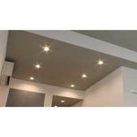 MOLVENO LIGHTING Glam Square Faretto Incasso Alluminio Bianco