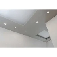 MOLVENO LIGHTING Glam Square Recessed Downlight Aluminum White