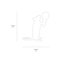 Seletti Mouse lampada a led da tavolo