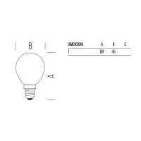 Bot Lighting Sfera Full Light lampadina led dimmerabile Bot Lighting Sfera Full Light lampadina led dimmerabile