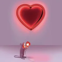 Seletti Mouse Love led table lamp