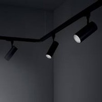 Ideallux Beba LED 28W 3000K 3000lm Proiettore da Binario Nero