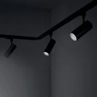 Ideallux Beba LED 28W 3000K 3000lm Proiettore da Binario Nero