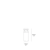 Maytoni Olten outdoor bollard Maytoni Olten outdoor bollard
