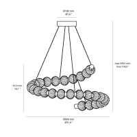 Maytoni Amulet lampada a sospensione