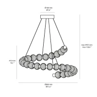 Maytoni Amulet suspension lamp