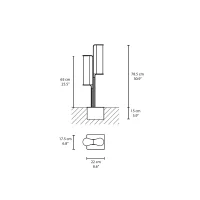 Vibia Class floor lamp h78 outdoor Vibia Class floor lamp h78 outdoor