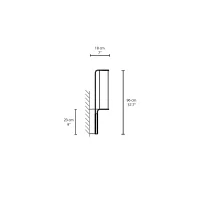 Vibia Class lampada da parete outdoor