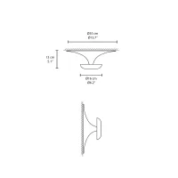 Vibia Funnel 2013 lampada da soffitto/parete