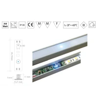 QLT Interruttore On/Off per Striscia LED da incorporare in