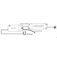 Lampo Interruttore IR On-Off Hand Touch Sensore Da Incasso Lampo Interruttore IR On-Off Hand Touch Sensore Da Incasso