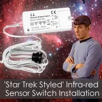 Lampo Interruttore IR On-Off Hand Touch Sensore Da Incasso Lampo Interruttore IR On-Off Hand Touch Sensore Da Incasso