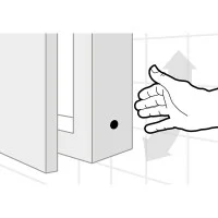 Lampo Hand Touch IR Sensor Switch Recessed 100-230V Electronic