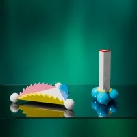 Memphis Orinoco vase