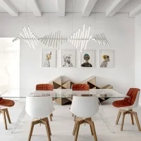 Vibia Rhythm Horizontal Stick 47 lampada a sospensione