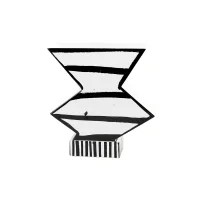 Memphis Malibu vase