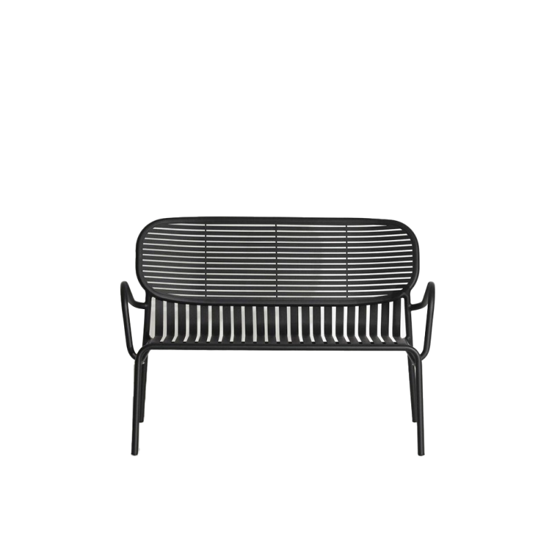 Petite Friture Week-End double sofa da esterno Petite Friture Week-End double sofa da esterno