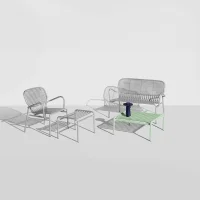 Petite Friture Week-End Small outdoor coffee table