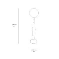 Seletti Lady Diver lampada a led da tavolo per interno