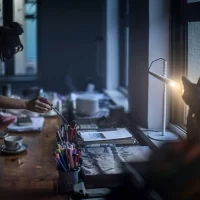 Foscarini Magneto lampada led da tavolo